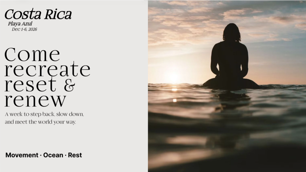 yoga surf retreat in Costa Rica